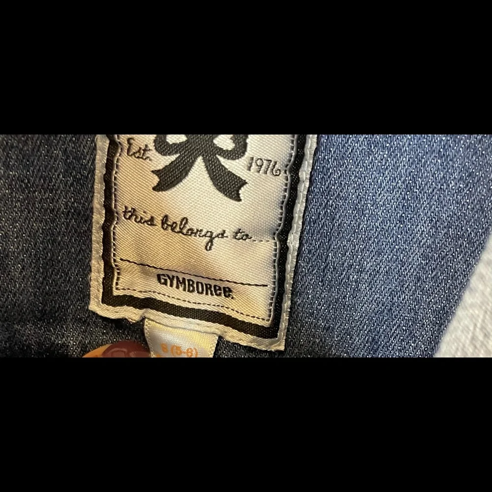 Gymboree Crop Blue Jean‎ Jacket Girl Size S (5-6)🌸